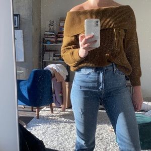 H&M off shoulder sweater